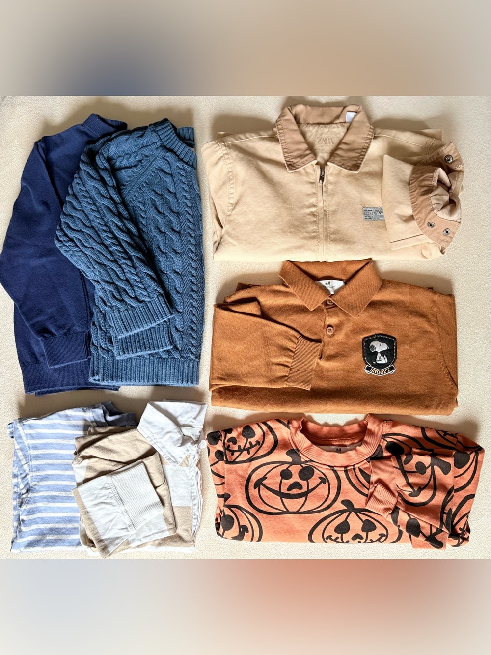 MINI | Boys Zara H&M Carter’s Fall Bundle Size 6 | 7 Pieces